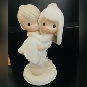 Enesco Jonathan & David Bless You Two Bride and Groom Figurine